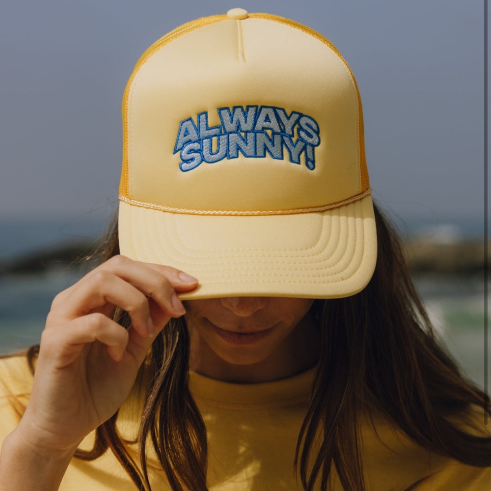 Daily Drills Yellow and Blue Trucker Hat